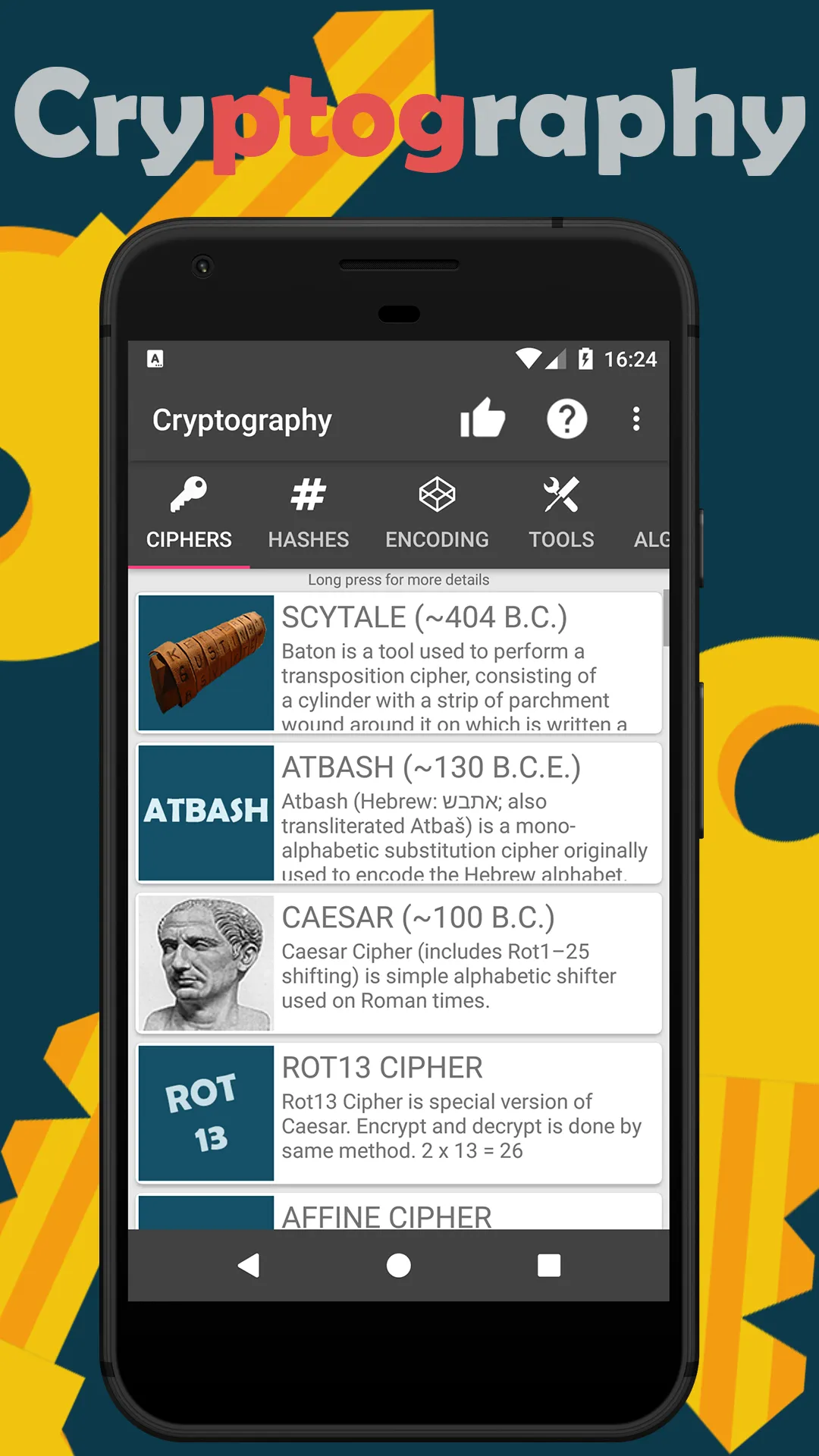 Cryptography | Indus Appstore | Screenshot