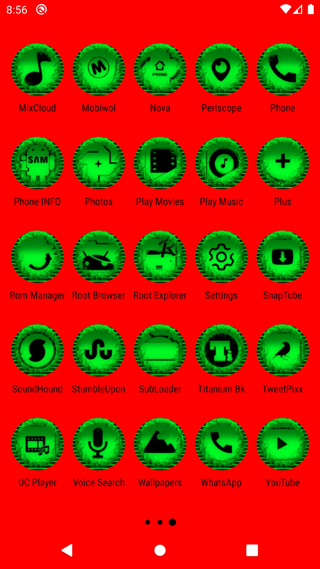 Green Icon Pack Style 5 | Indus Appstore | Screenshot