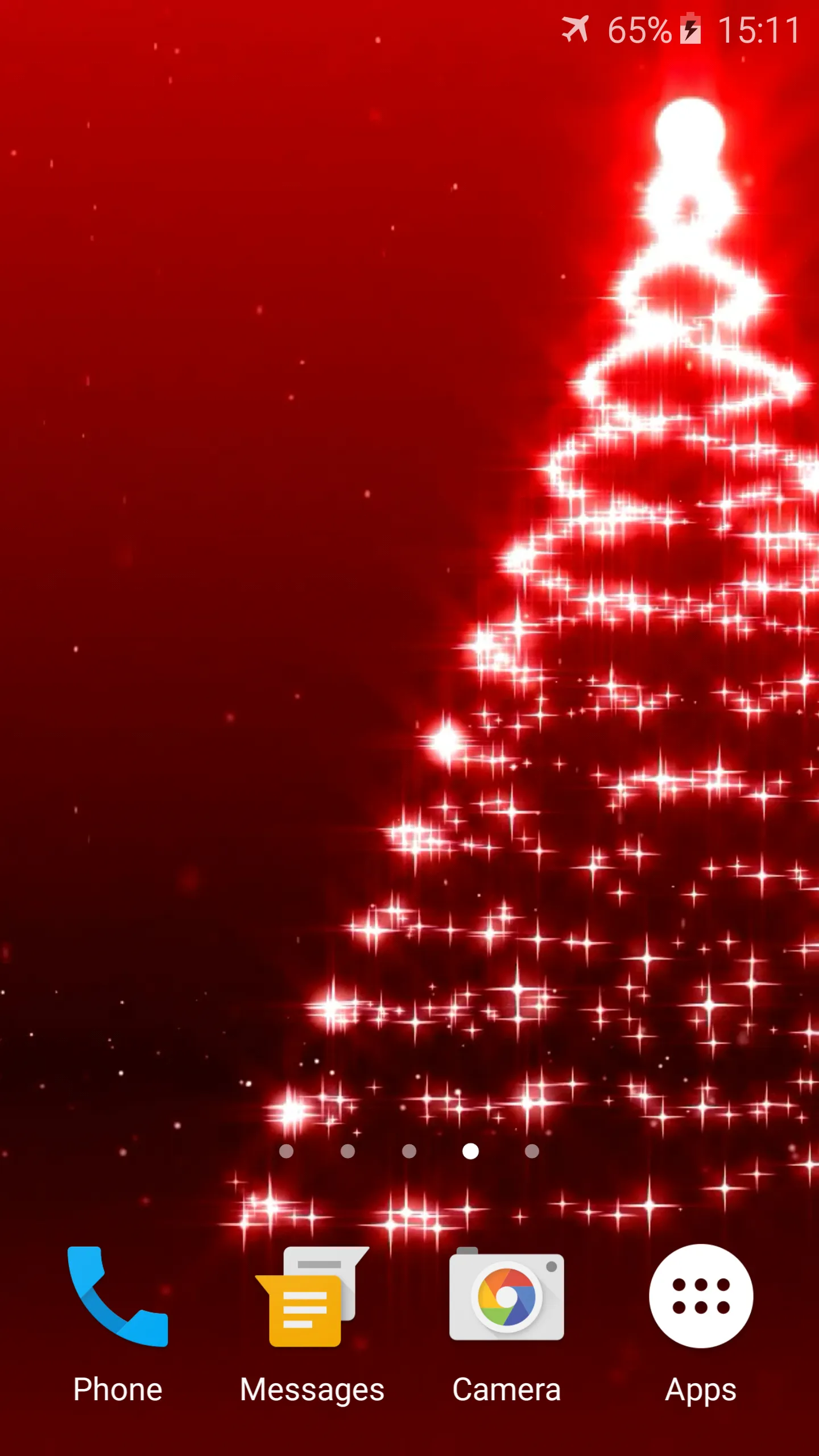 Christmas Tree Live Wallpaper | Indus Appstore | Screenshot