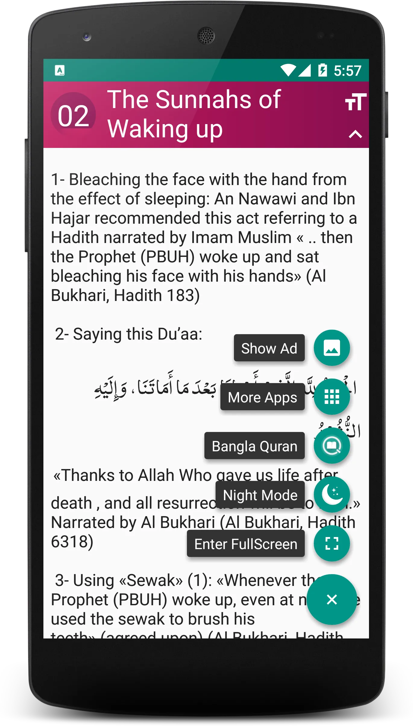 1000 Sunnah - Necessary in Day | Indus Appstore | Screenshot