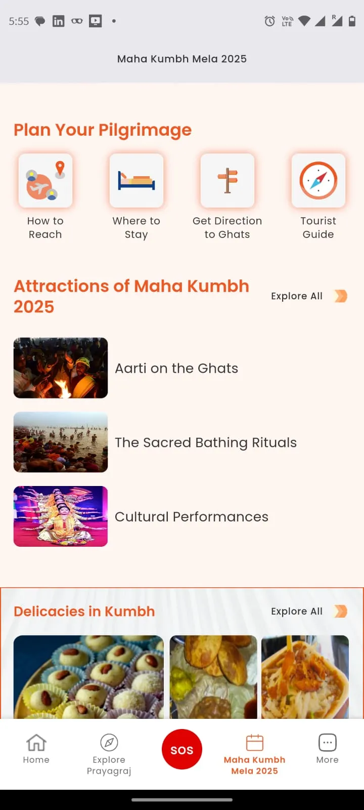 Maha Kumbh Mela 2025 | Indus Appstore | Screenshot