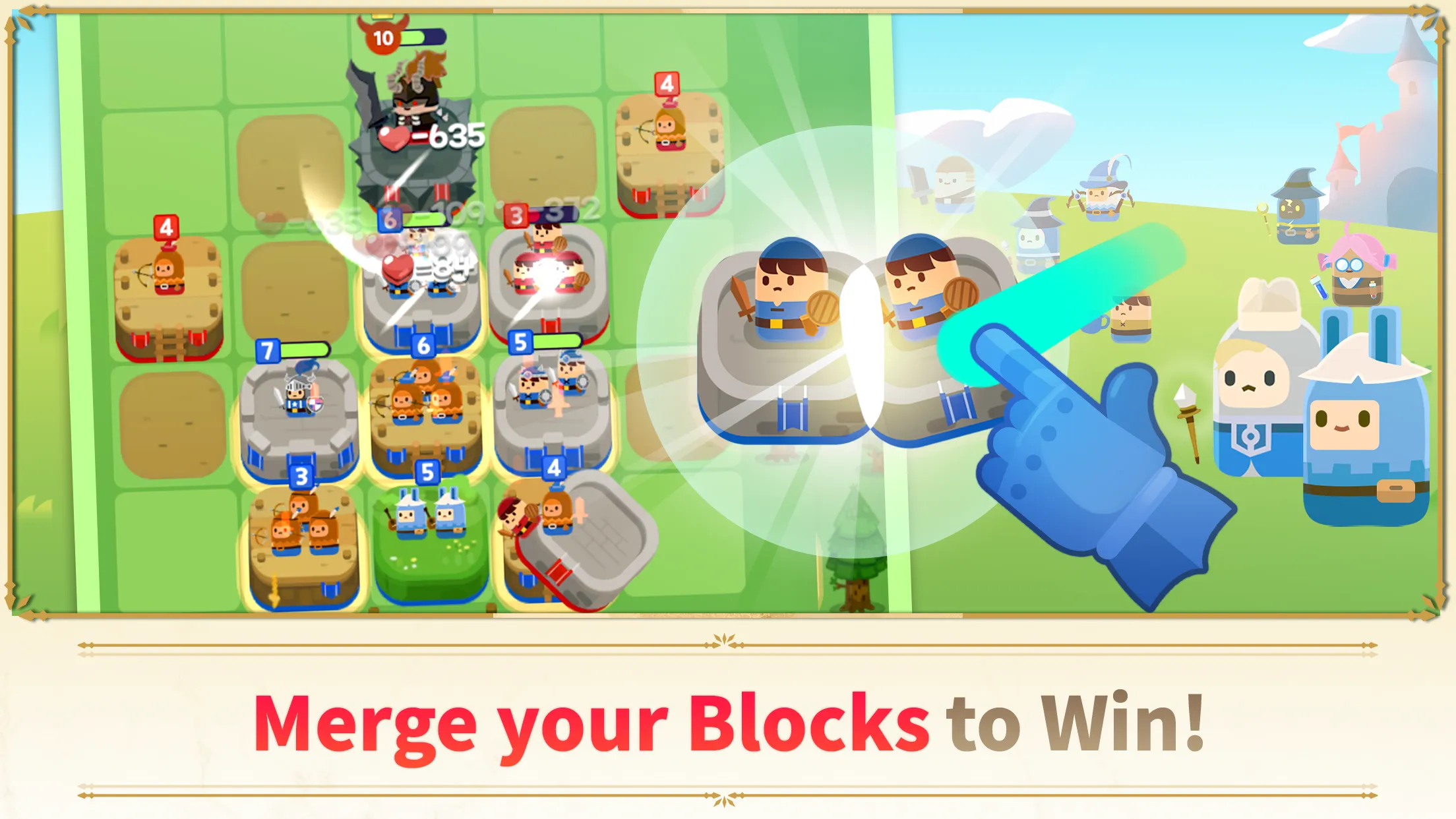 Merge Tactics: Kingdom Defense | Indus Appstore | Screenshot