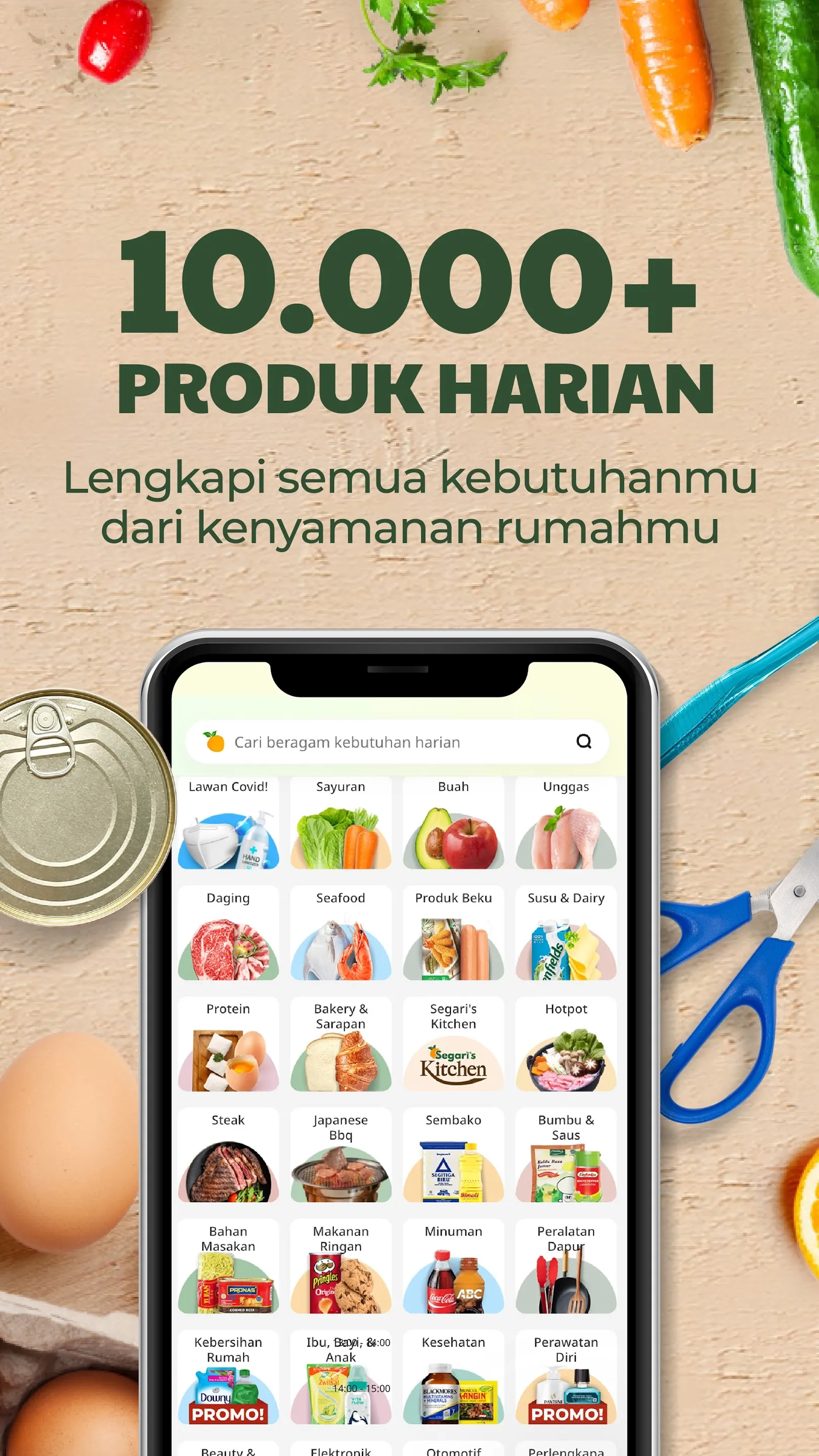 Segari - Supermarket at Home | Indus Appstore | Screenshot