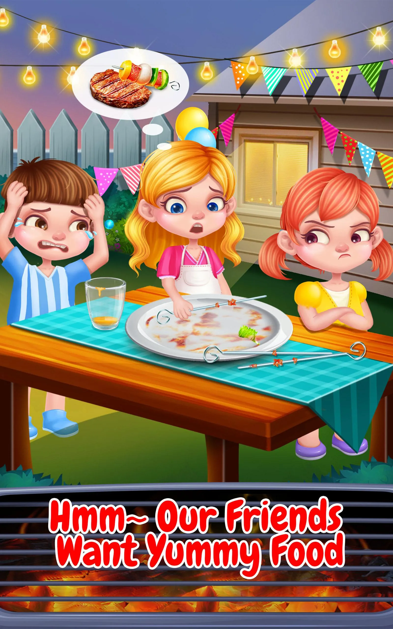 Crazy BBQ Backyard Party | Indus Appstore | Screenshot