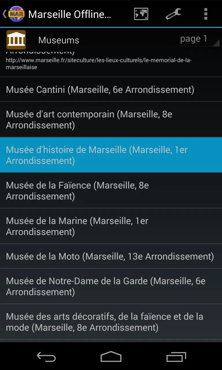 Marseille Offline City Map | Indus Appstore | Screenshot