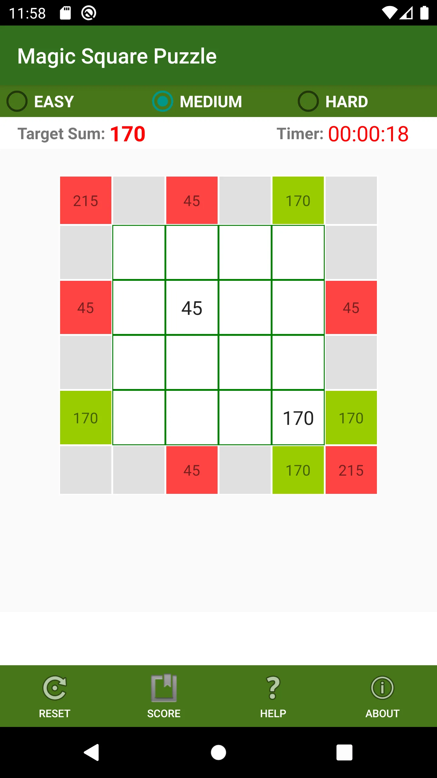 Magic Square Puzzle | Indus Appstore | Screenshot