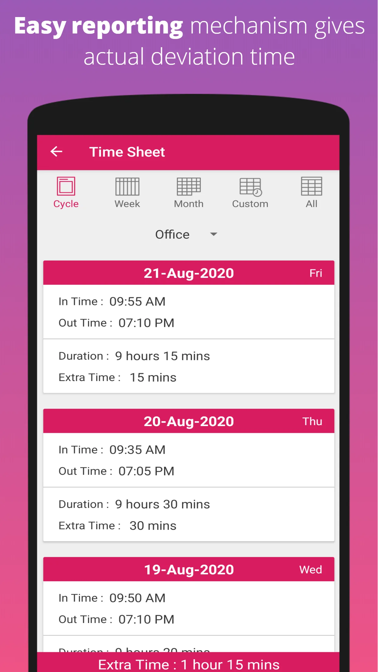 Time Tracker | Indus Appstore | Screenshot