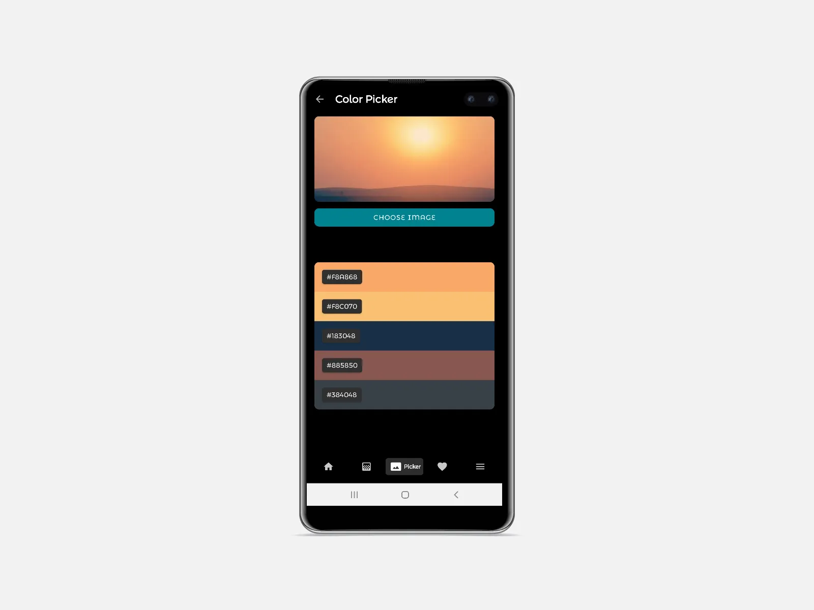 Color Palette by Linpack | Indus Appstore | Screenshot