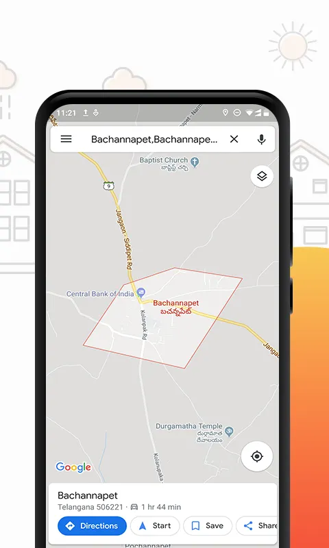 Indian Village Map Finder | Indus Appstore | Screenshot