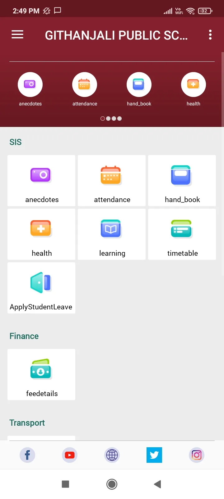 GITHANJALI PUBLIC SCHOOL | Indus Appstore | Screenshot