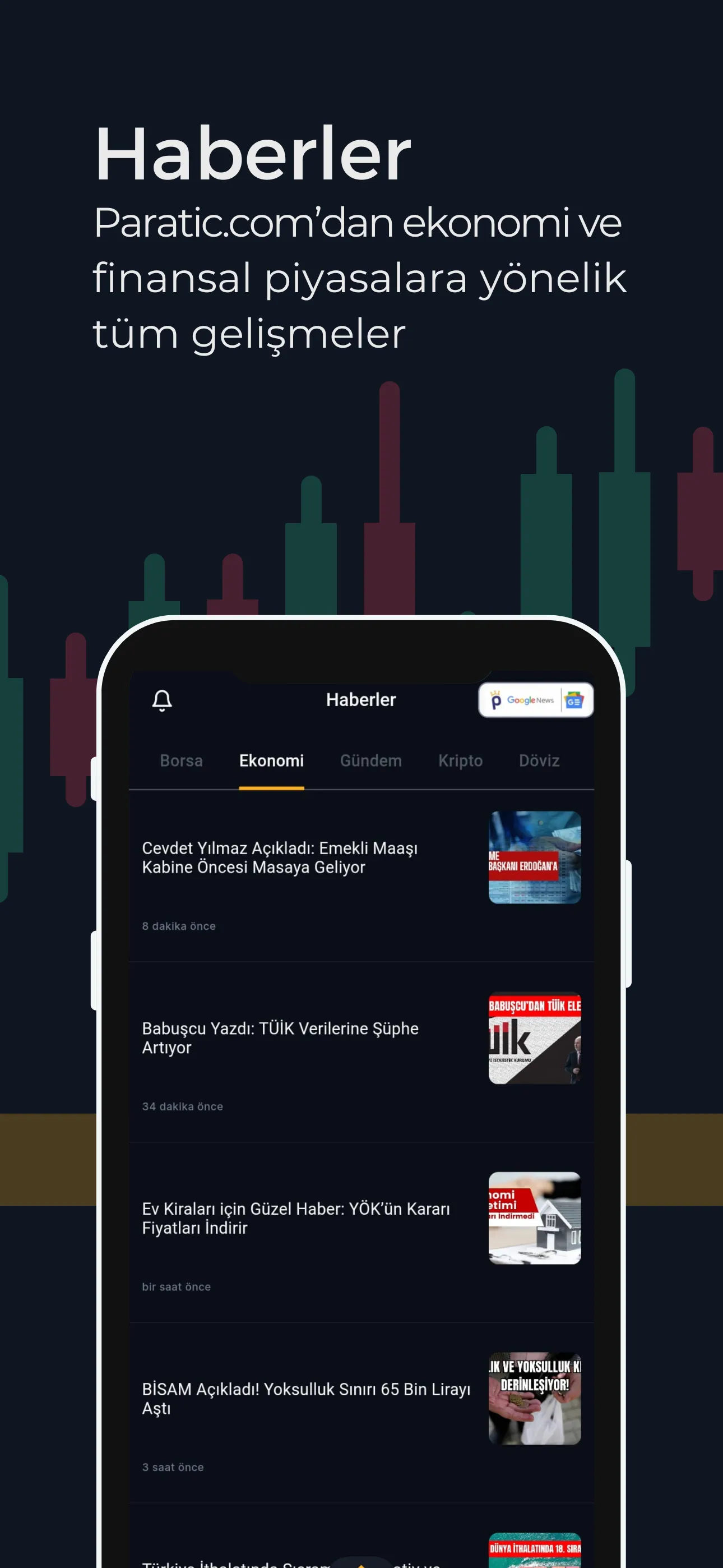 Paratic Piyasalar: Döviz Borsa | Indus Appstore | Screenshot