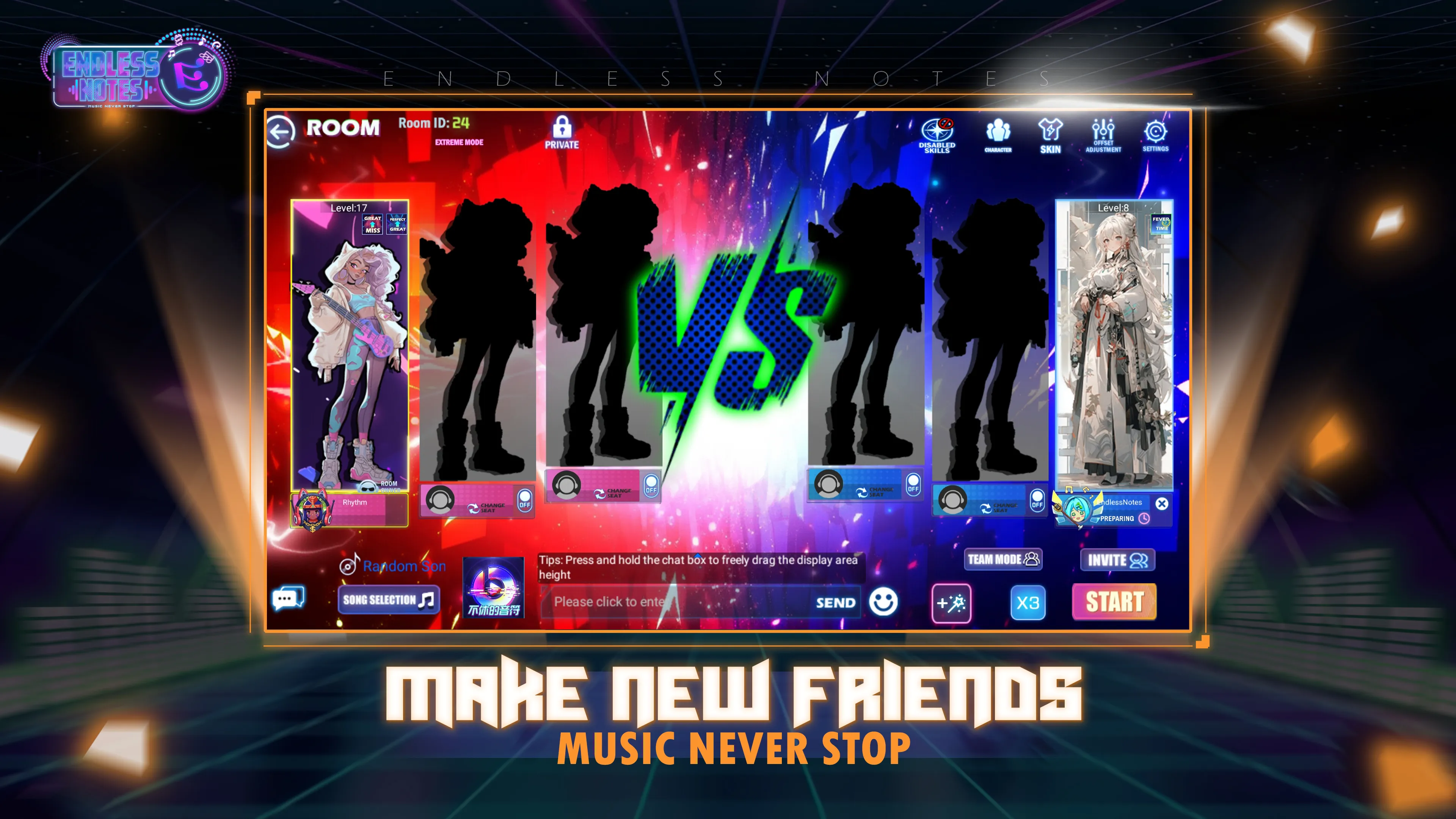 Endless Notes - Rhythm Master | Indus Appstore | Screenshot