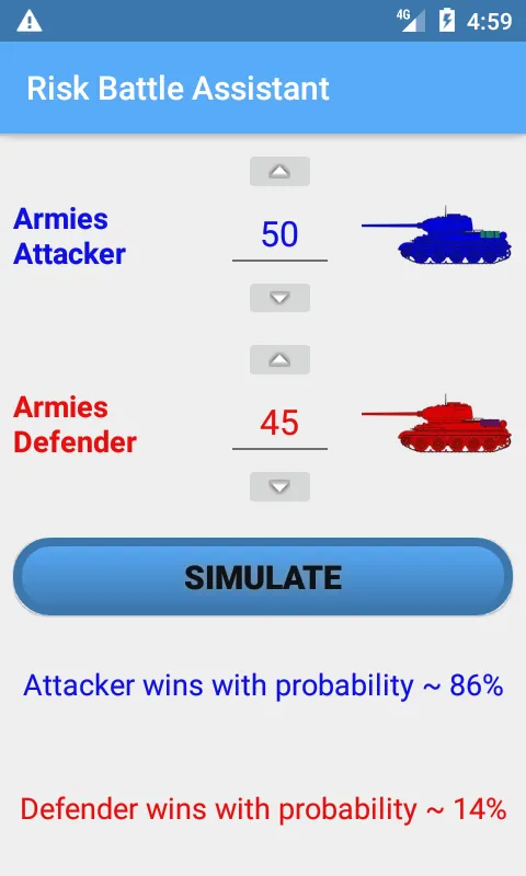 Risk Battle Assistant | Indus Appstore | Screenshot