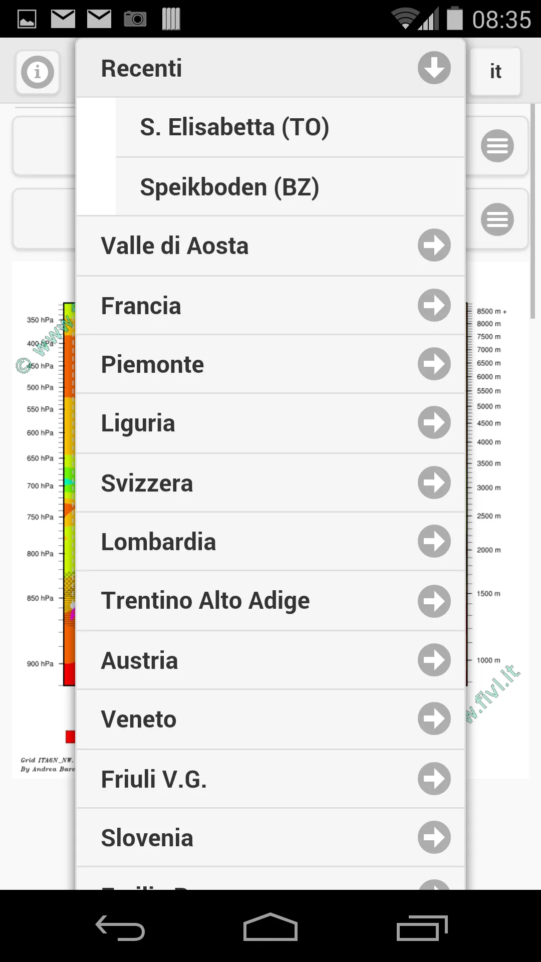 RASP Windgrams Viewer | Indus Appstore | Screenshot