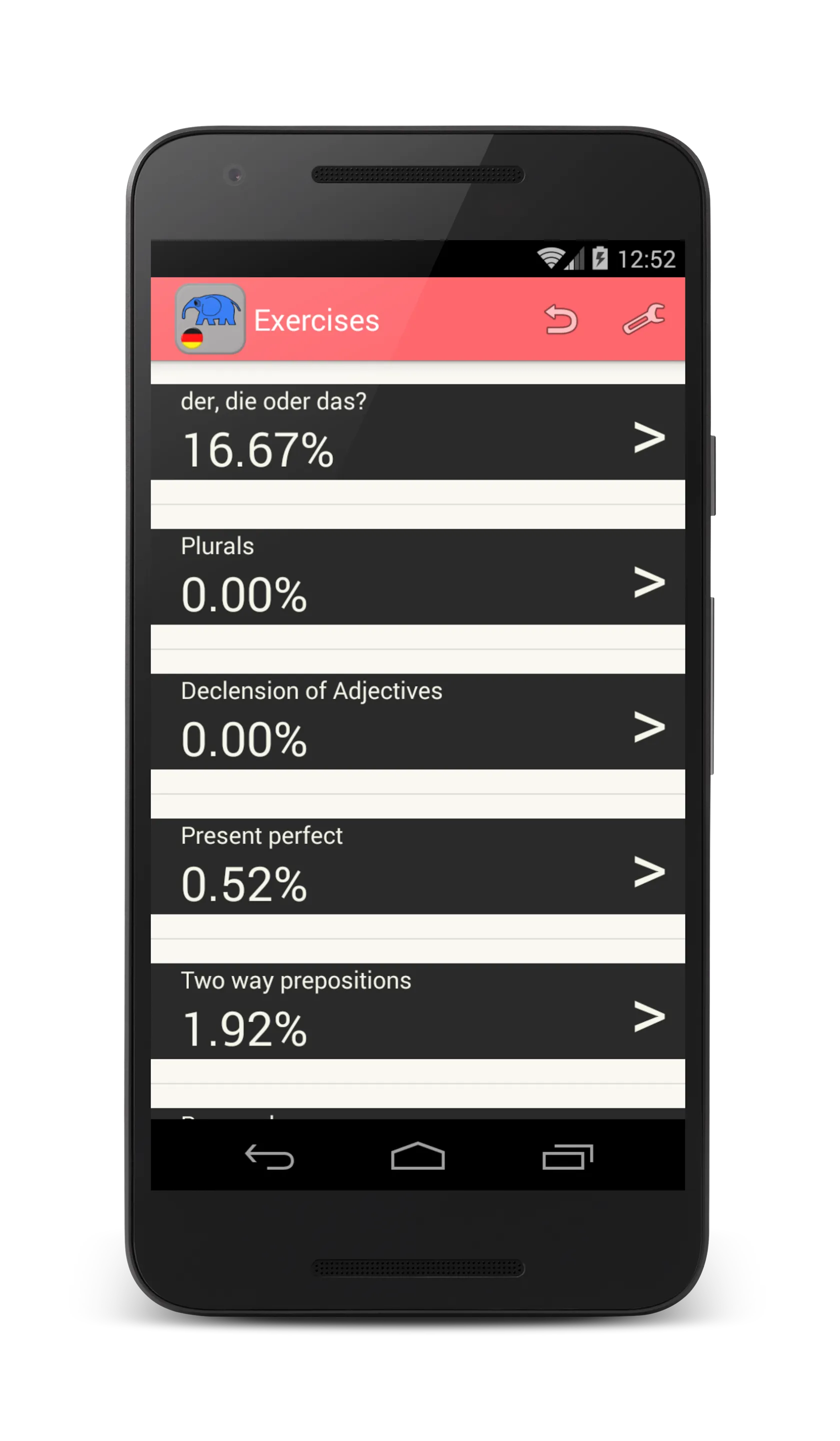 Deutsche Grammatik | Indus Appstore | Screenshot