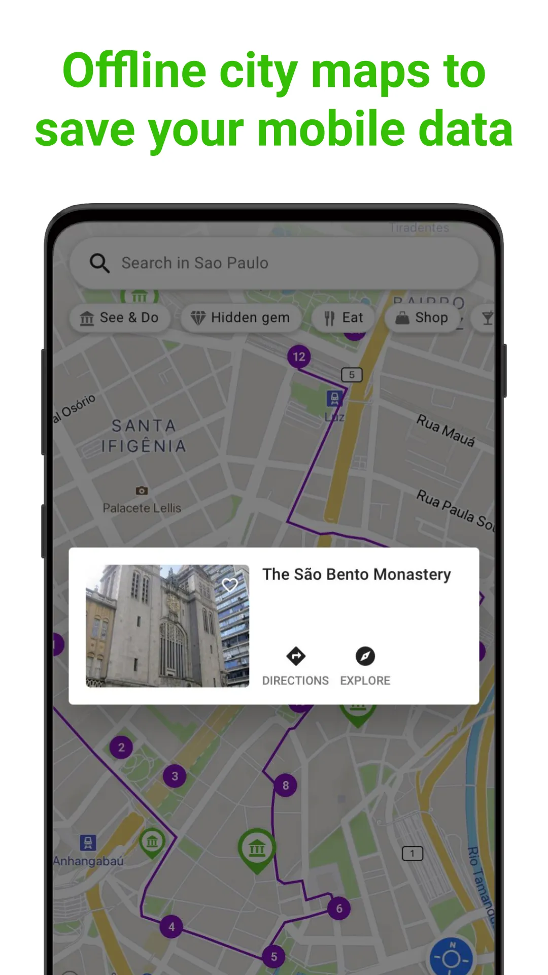 Sao Paulo SmartGuide | Indus Appstore | Screenshot