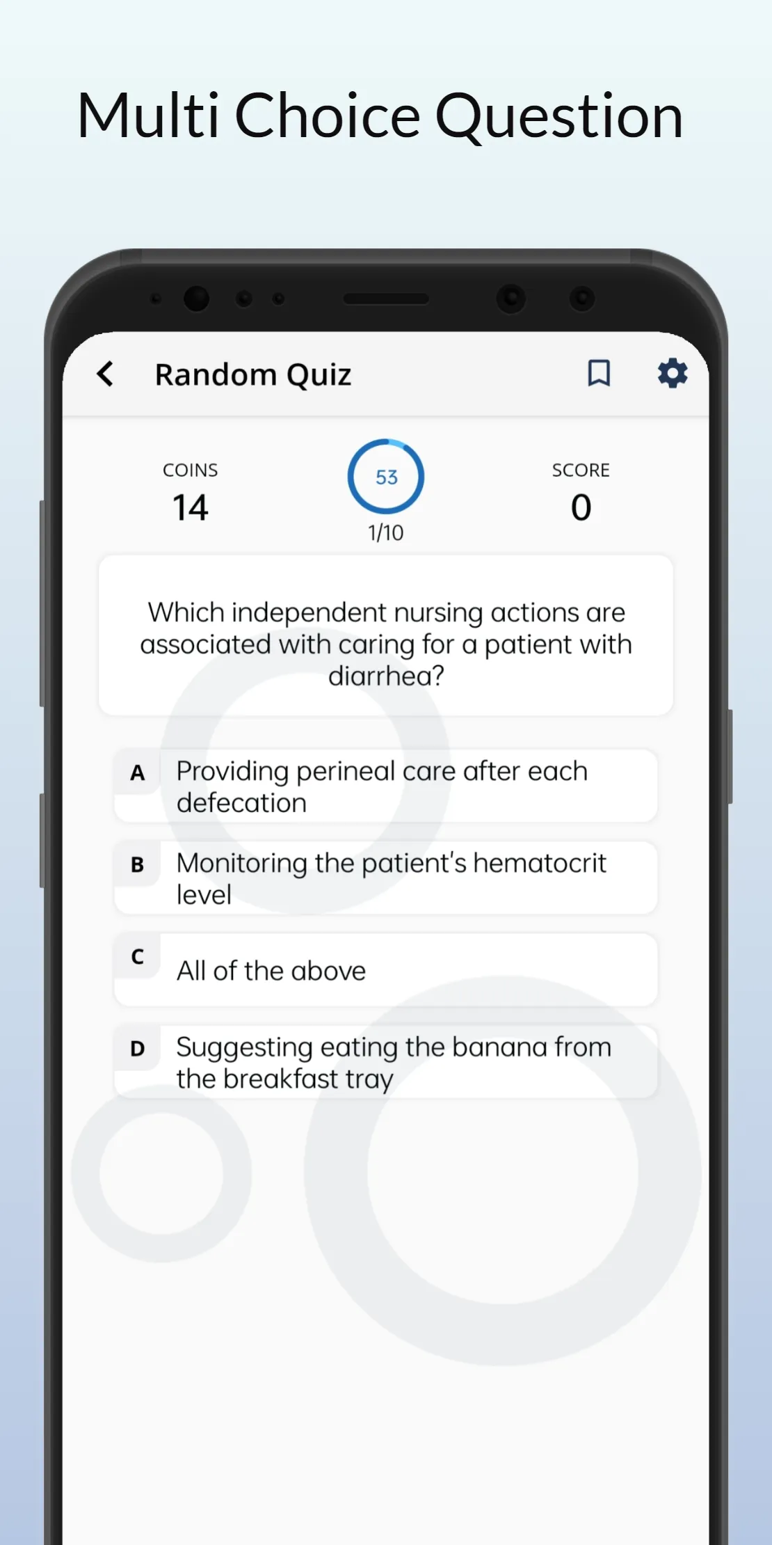 AIIMS NORCET NURSING QUIZ | Indus Appstore | Screenshot