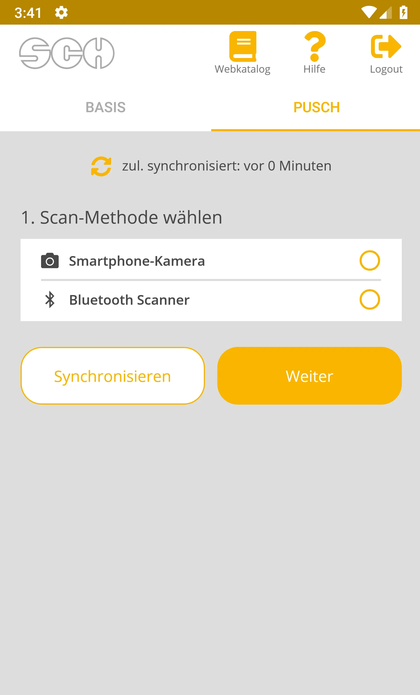 Schachermayer Scan | Indus Appstore | Screenshot