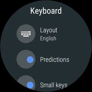 Keyboard for Wear OS watches | Indus Appstore | Screenshot