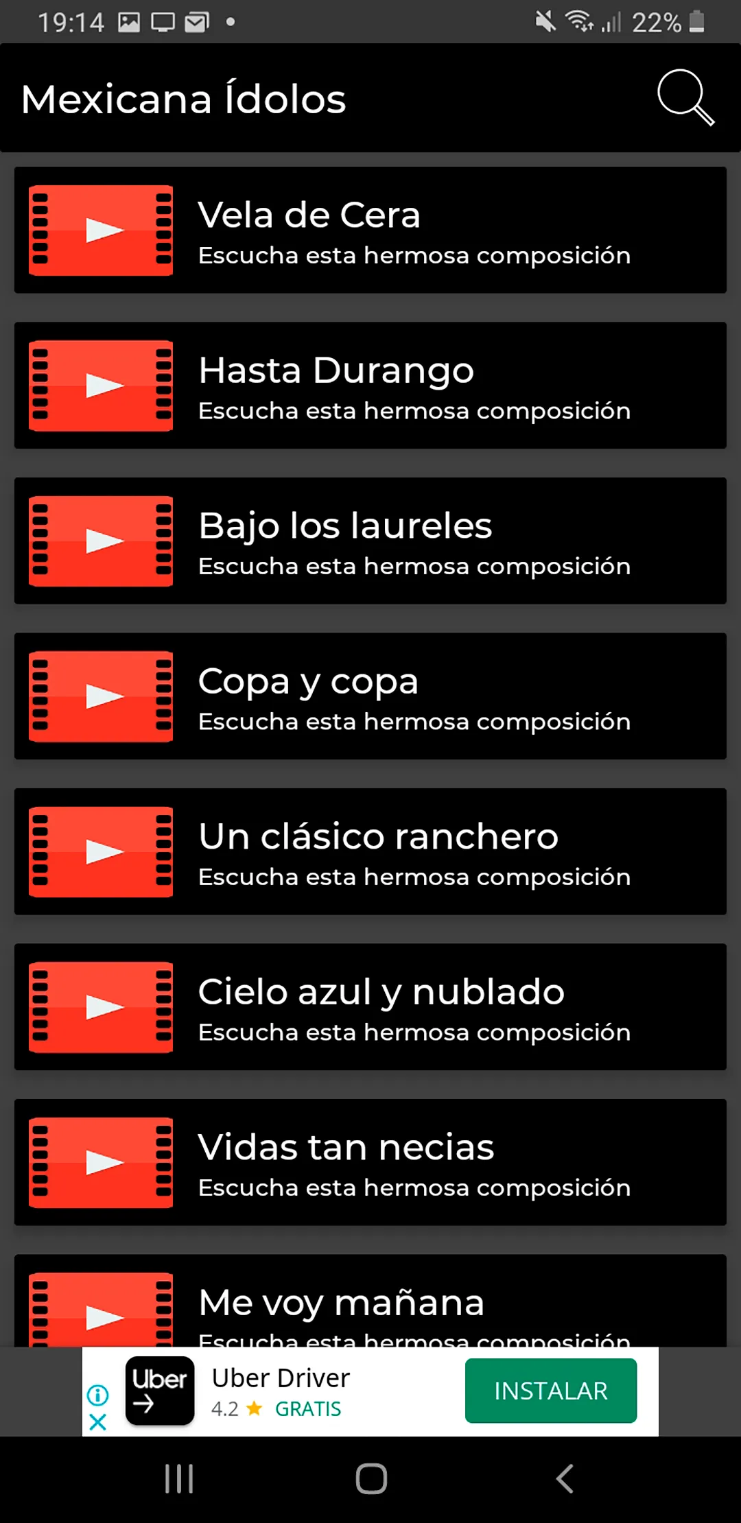 Rancheras y Corridos Mexicanos | Indus Appstore | Screenshot