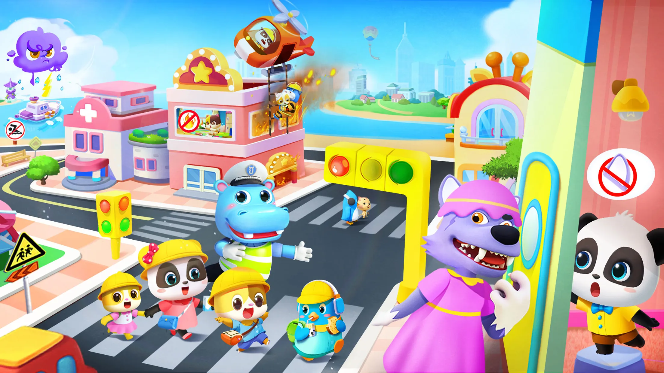 Baby Panda's City | Indus Appstore | Screenshot