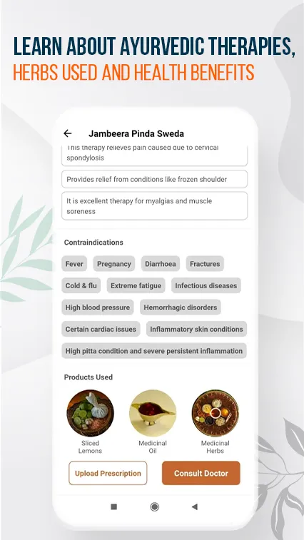 Ayursh Home Ayurvedic Massages | Indus Appstore | Screenshot