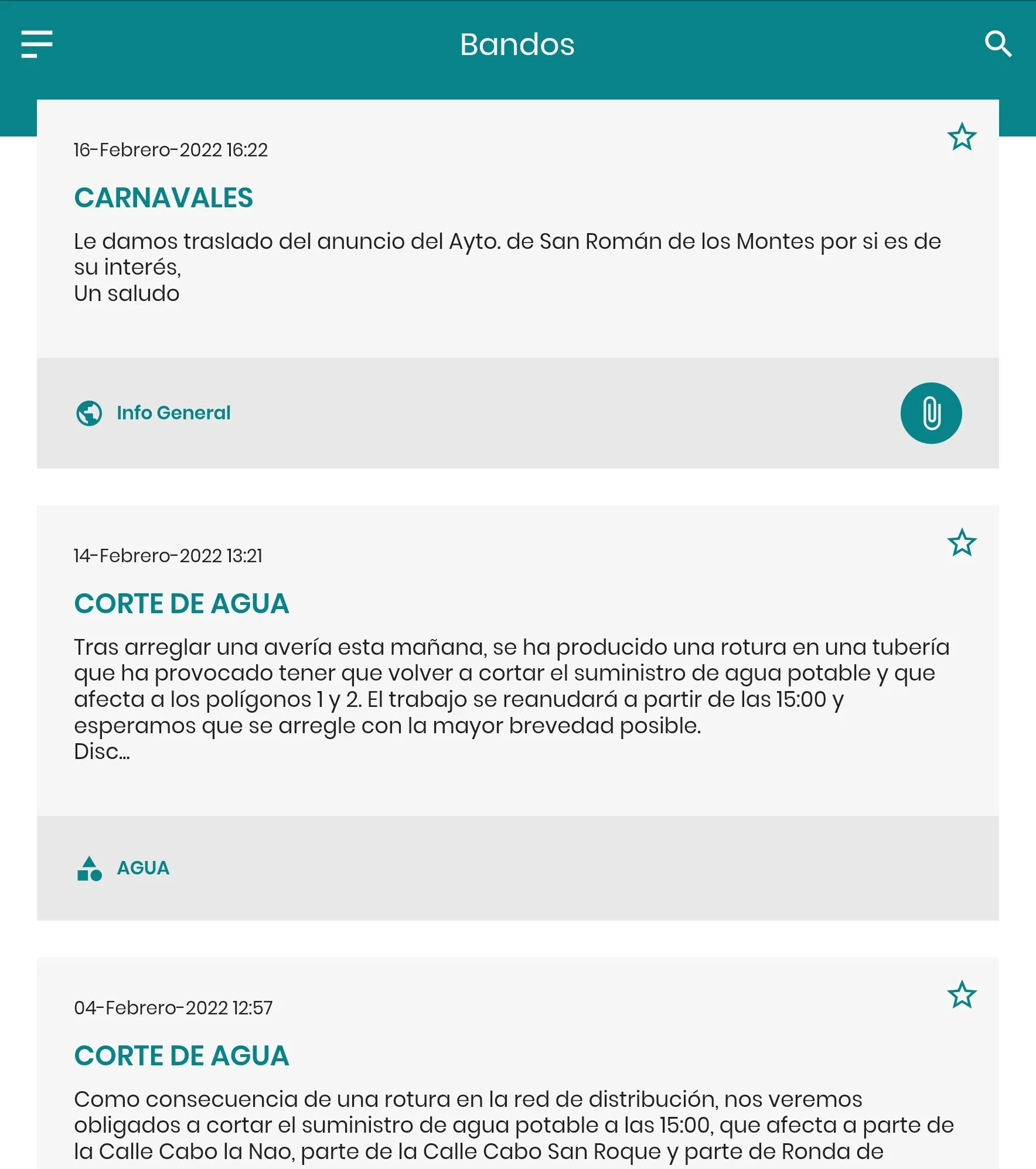 Serranillos Playa Informa | Indus Appstore | Screenshot