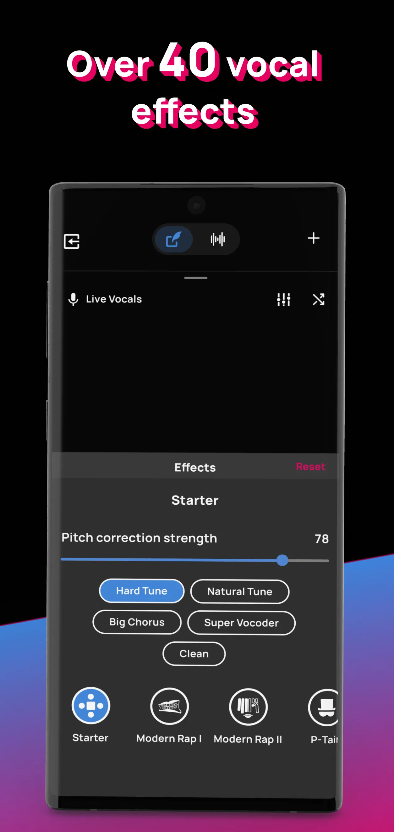 Voloco: Auto Vocal Tune Studio | Indus Appstore | Screenshot