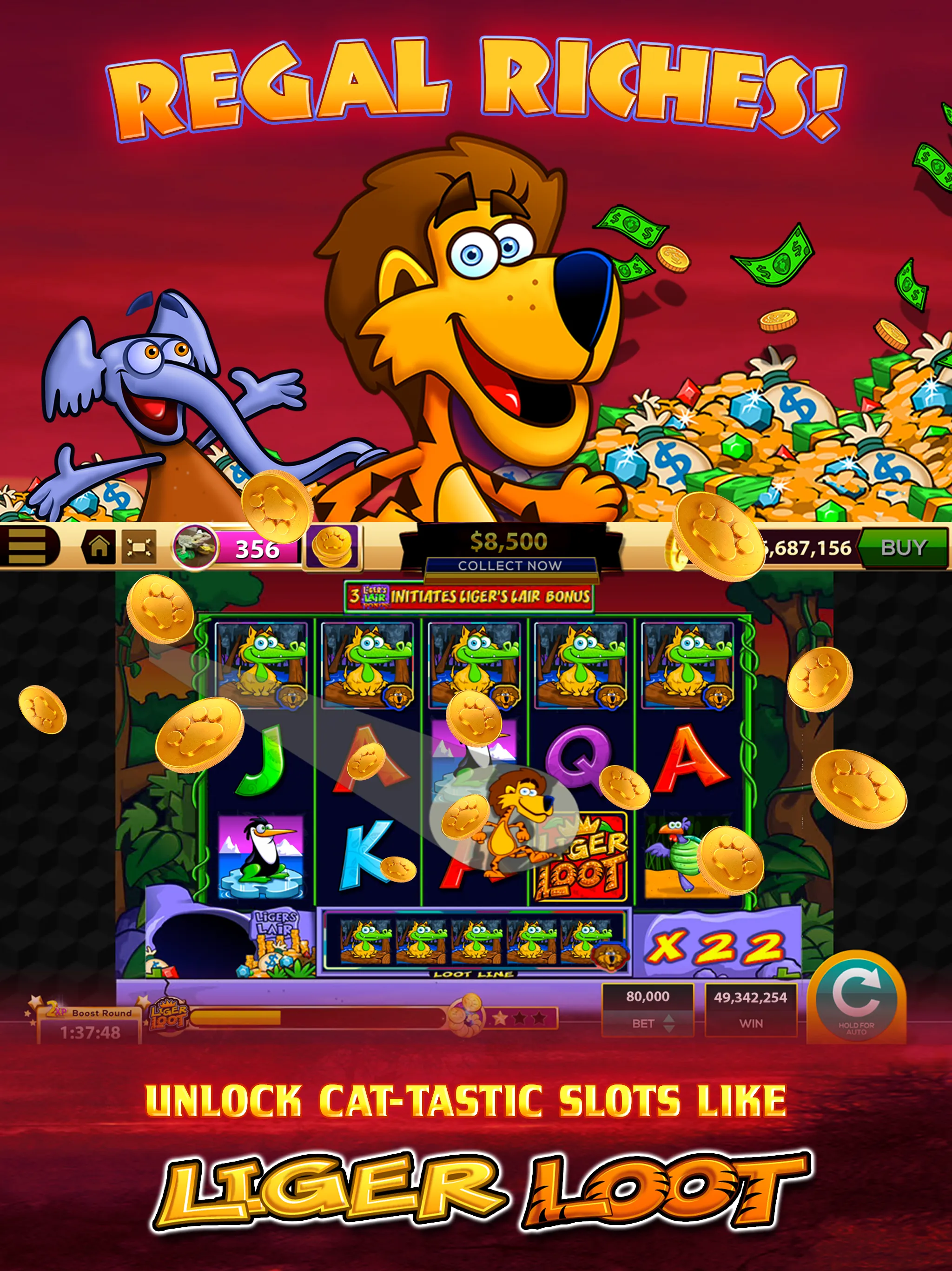 CATS Casino – Real Hit Slot Ma | Indus Appstore | Screenshot