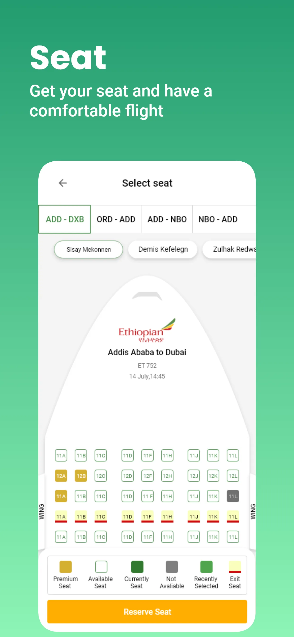 Ethiopian Airlines | Indus Appstore | Screenshot