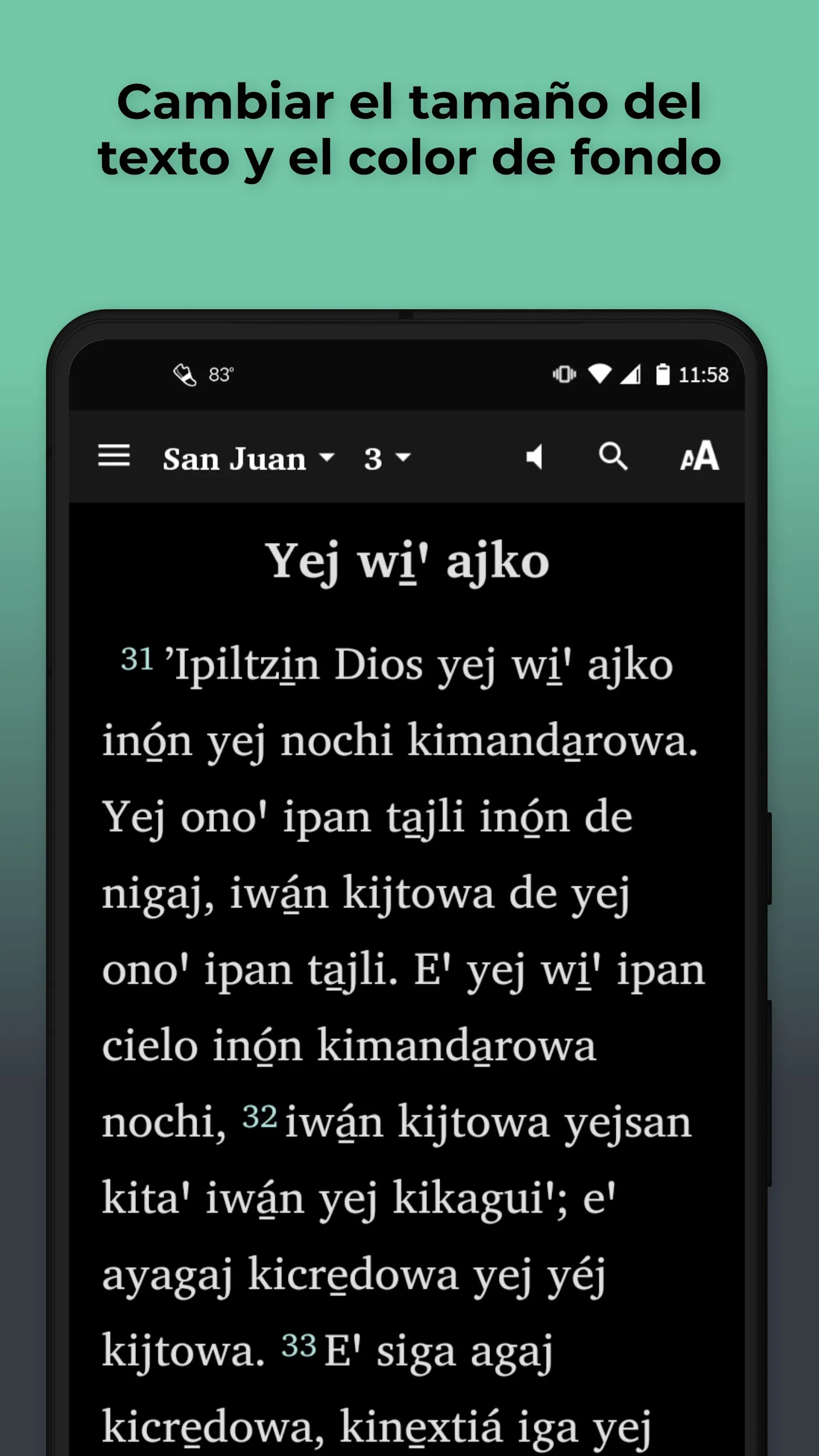 Nahuatl Mecayapan Bible | Indus Appstore | Screenshot