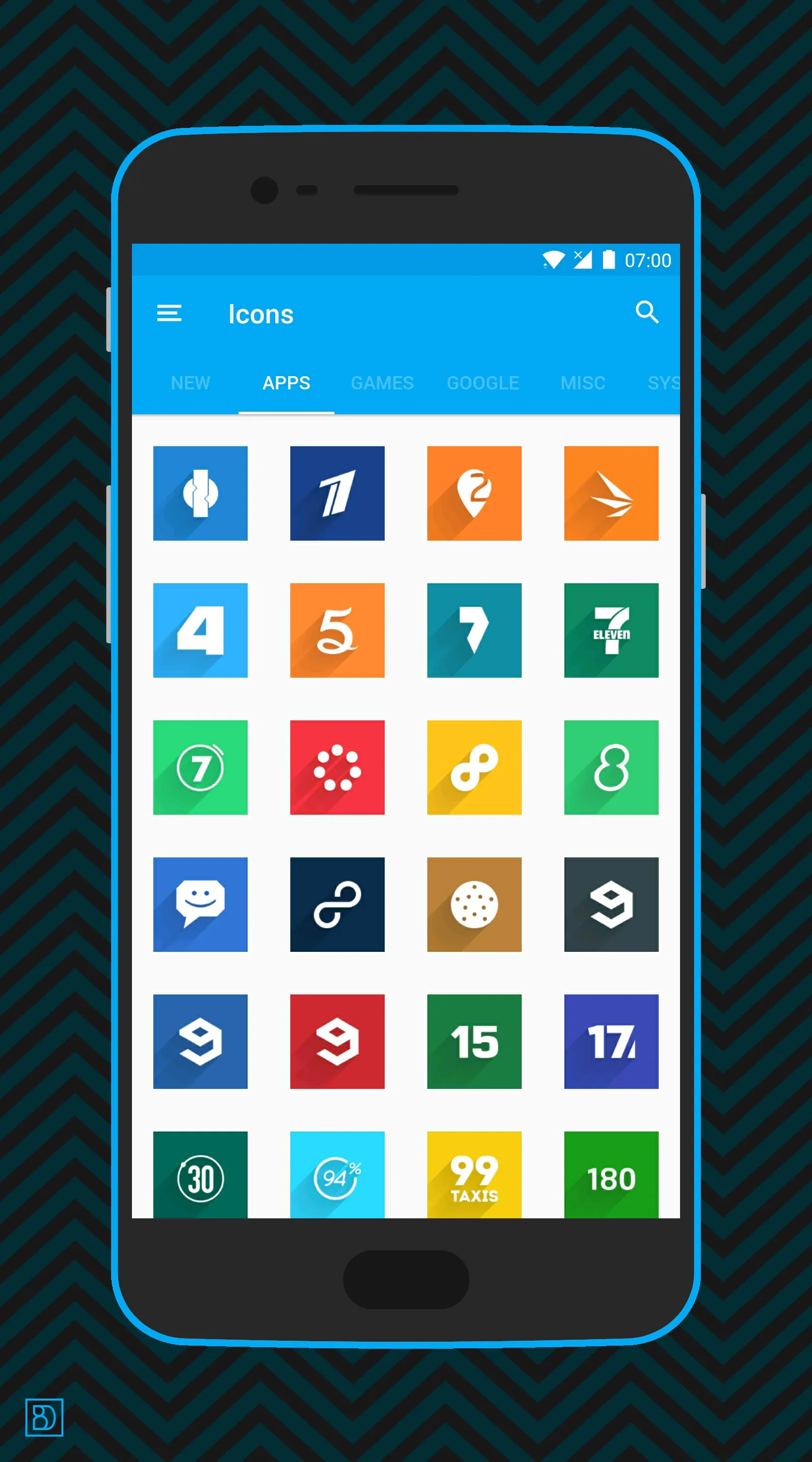 Voxel – Flat Style Icon Pack | Indus Appstore | Screenshot