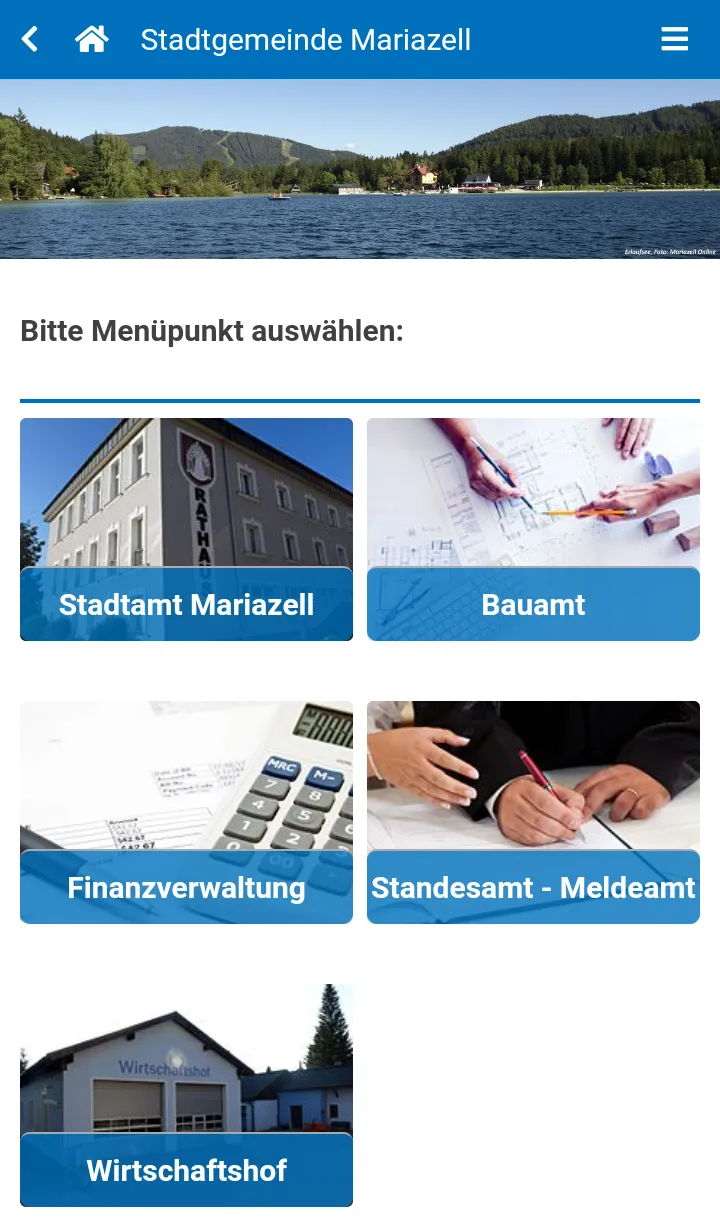 Stadtgemeinde Mariazell | Indus Appstore | Screenshot