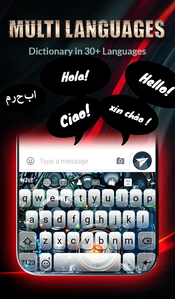 Vortex Keyboard & Wallpaper | Indus Appstore | Screenshot