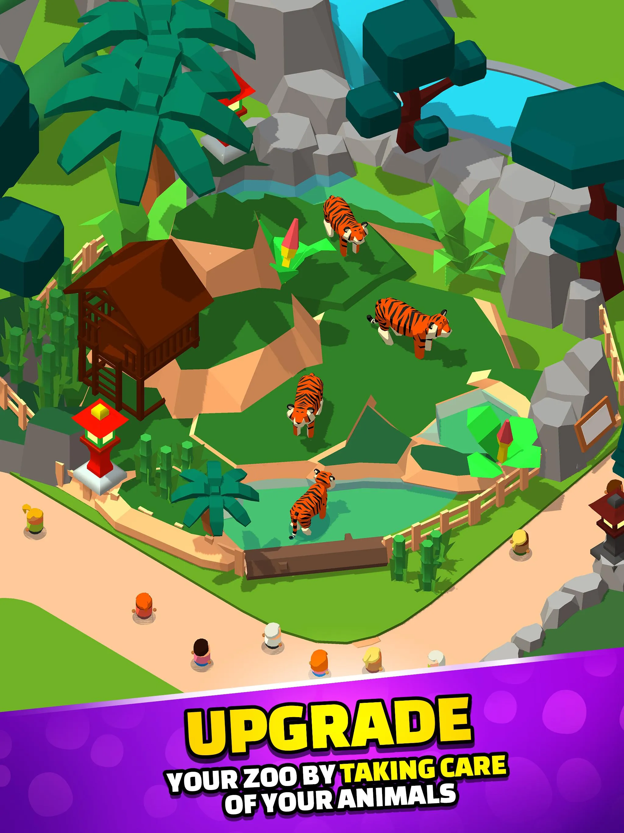 Idle Zoo Tycoon 3D - Animal Pa | Indus Appstore | Screenshot