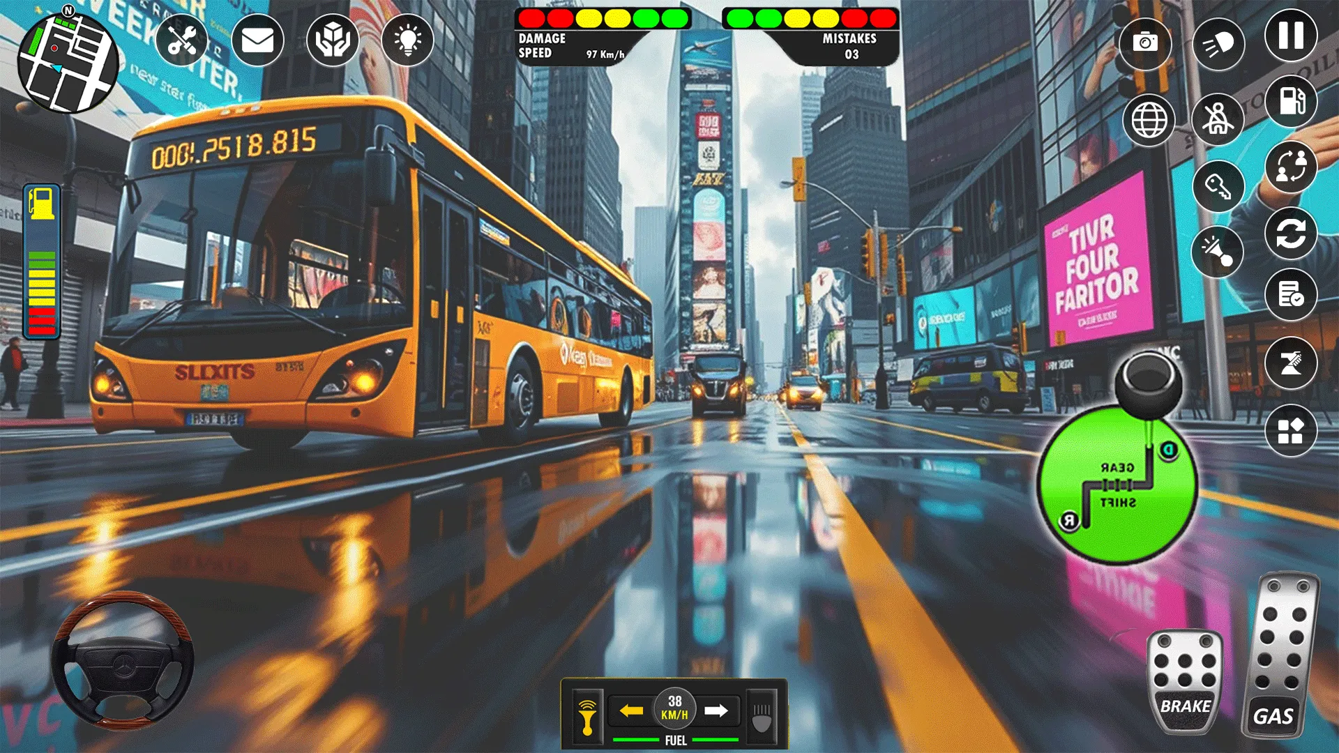 Coach Bus Simulator Bus Games | Indus Appstore | Screenshot