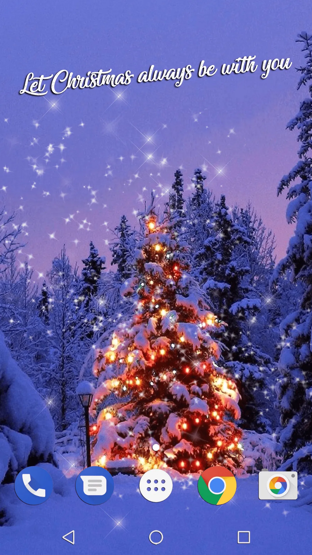 Christmas Tree Live Wallpaper | Indus Appstore | Screenshot