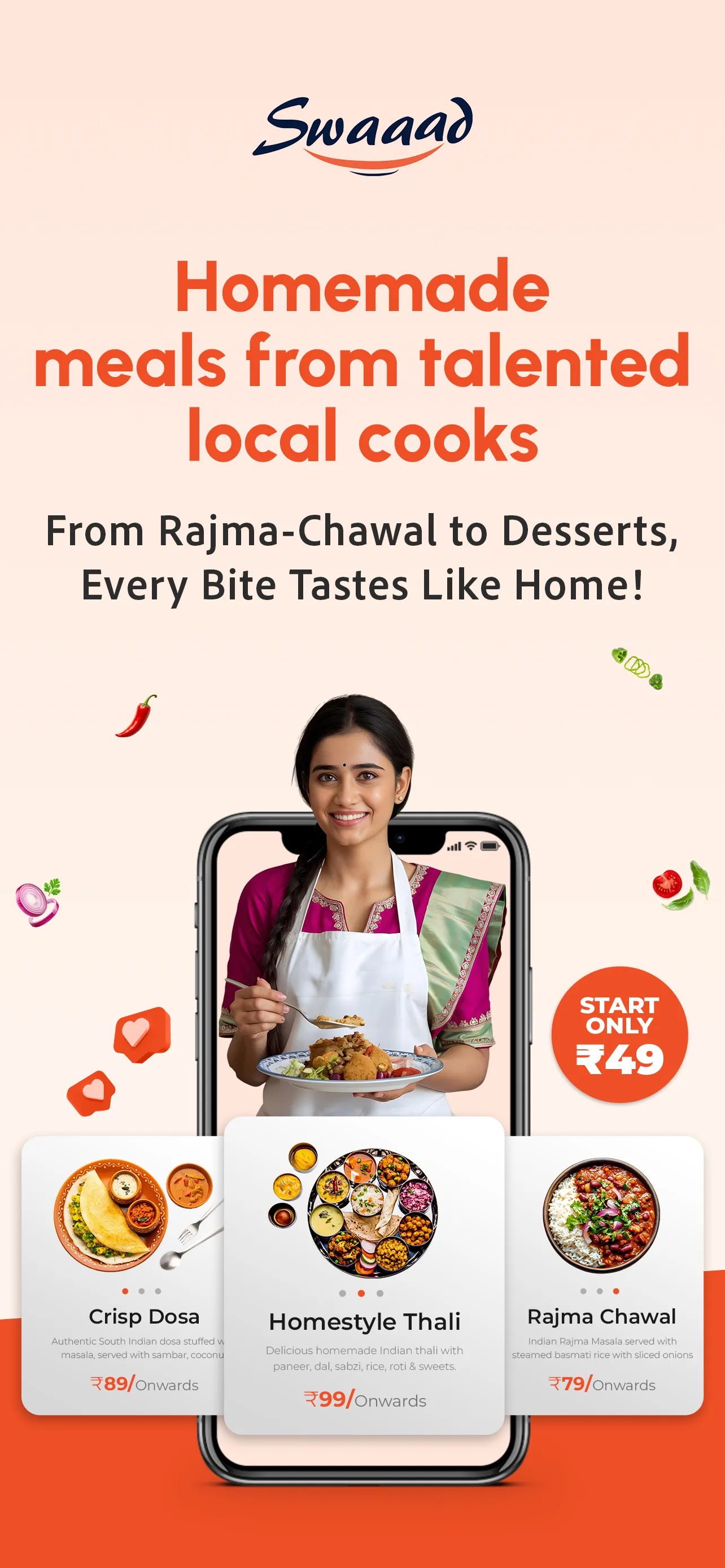 Swaaad-Homemade Food Delivery | Indus Appstore | Screenshot