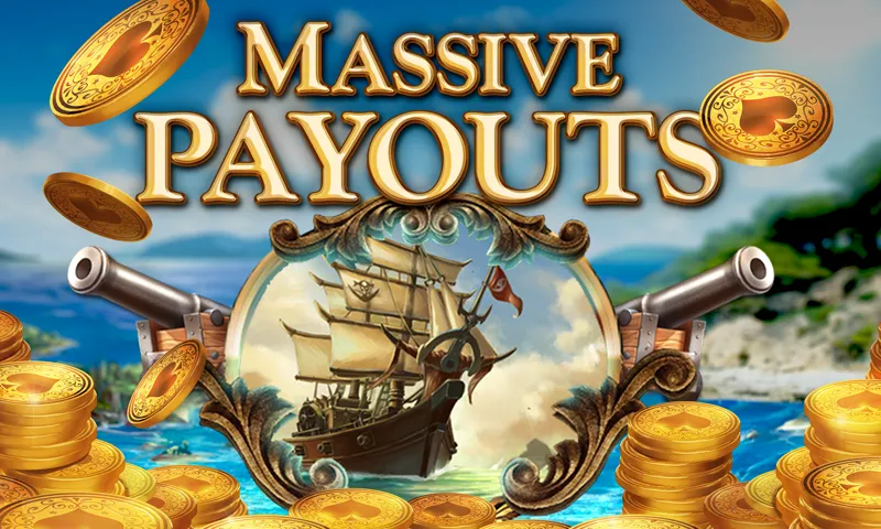 Pirates of the Dark Seas Slots | Indus Appstore | Screenshot