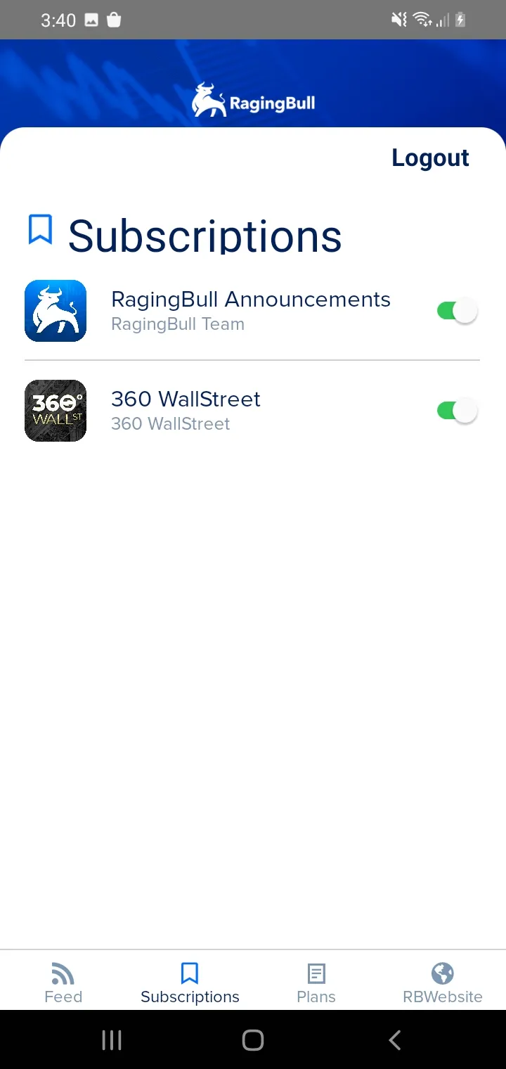 RagingBull Alerts | Indus Appstore | Screenshot