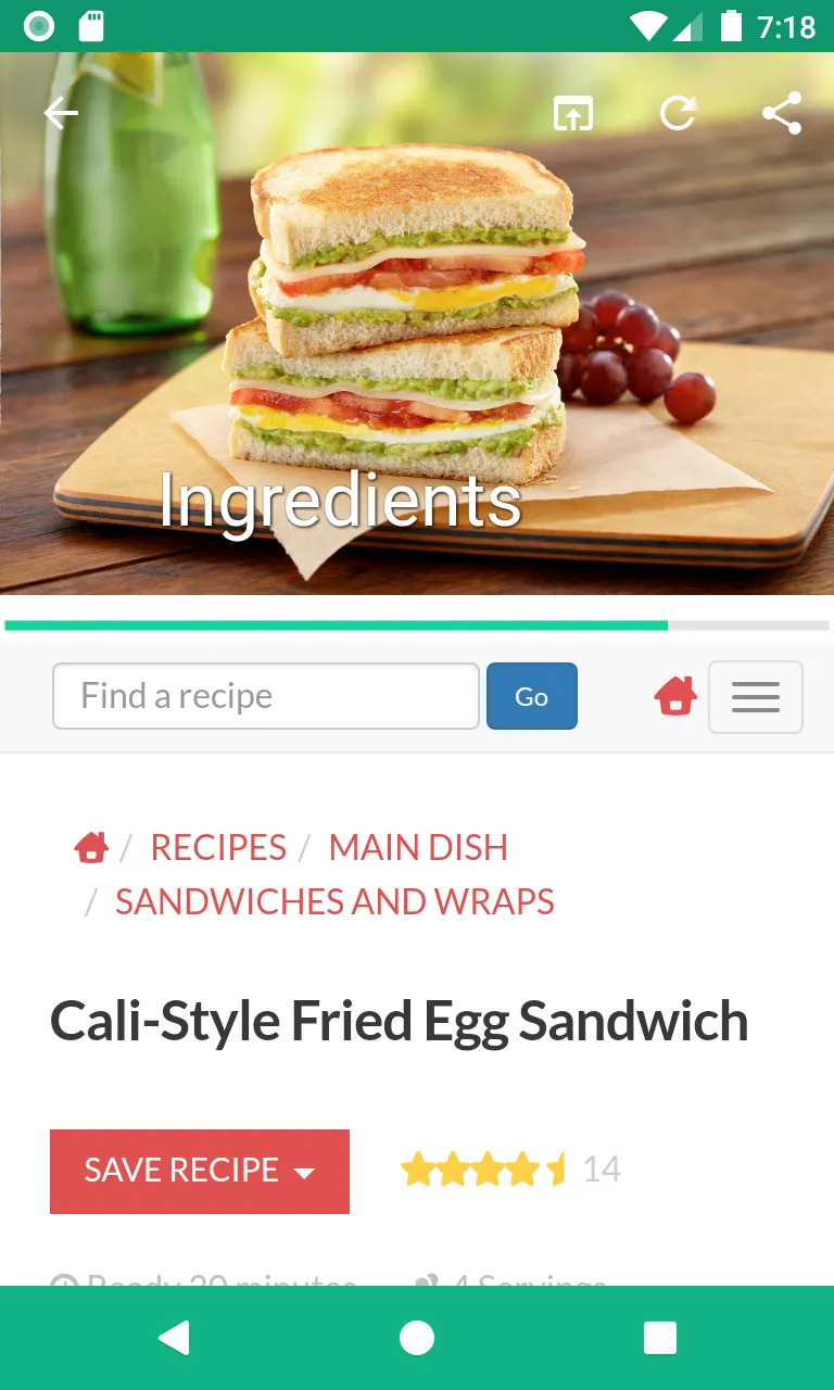 My Cooking Recipes | Indus Appstore | Screenshot