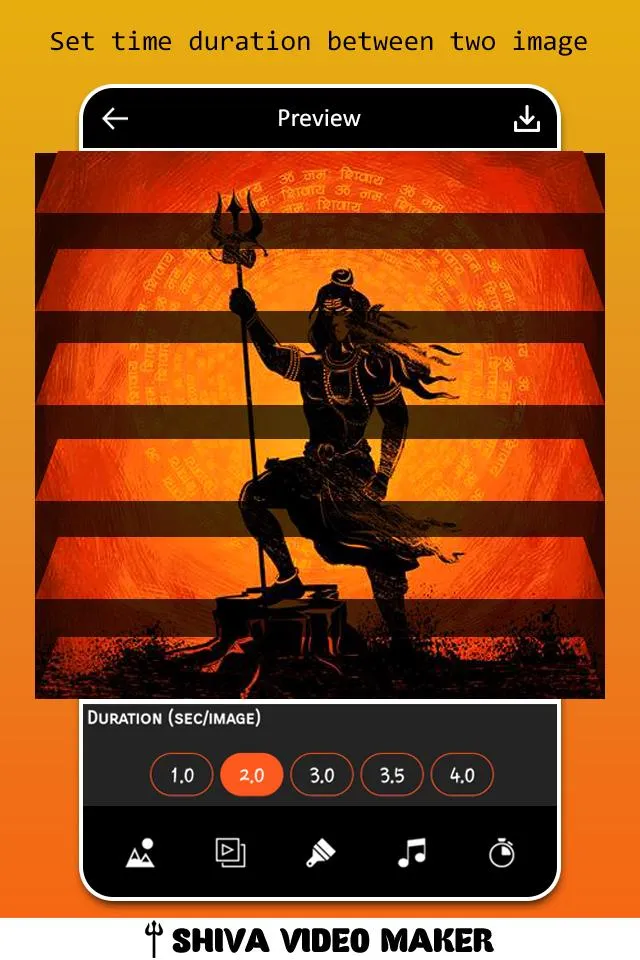 Shiva Mahakal Video Maker | Indus Appstore | Screenshot