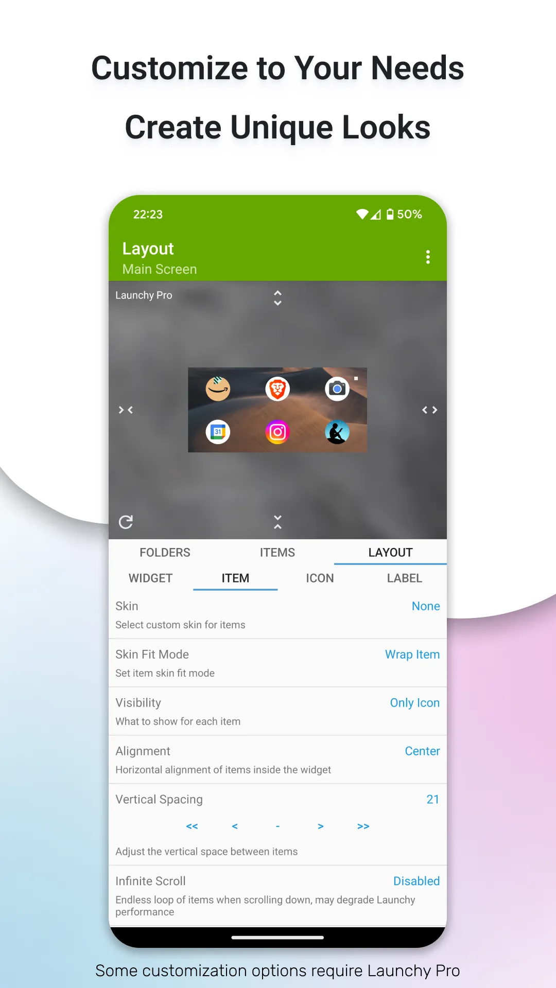 Launchy Widget | Indus Appstore | Screenshot