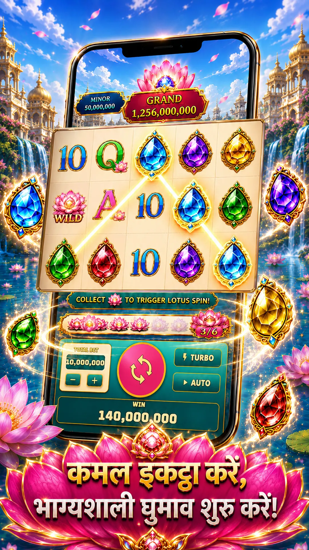 Lotus Gems | Indus Appstore | Screenshot
