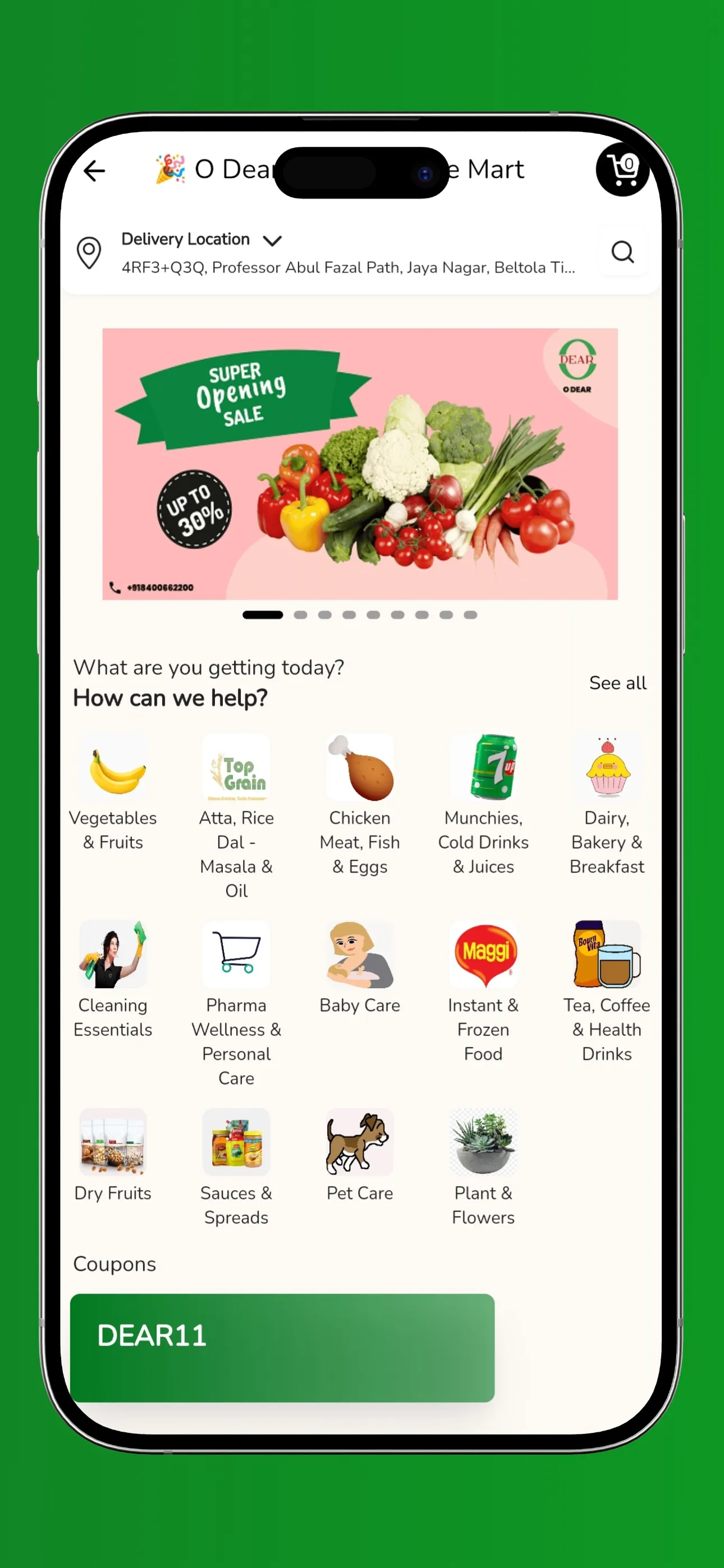 Odear - Daily Needs | Indus Appstore | Screenshot