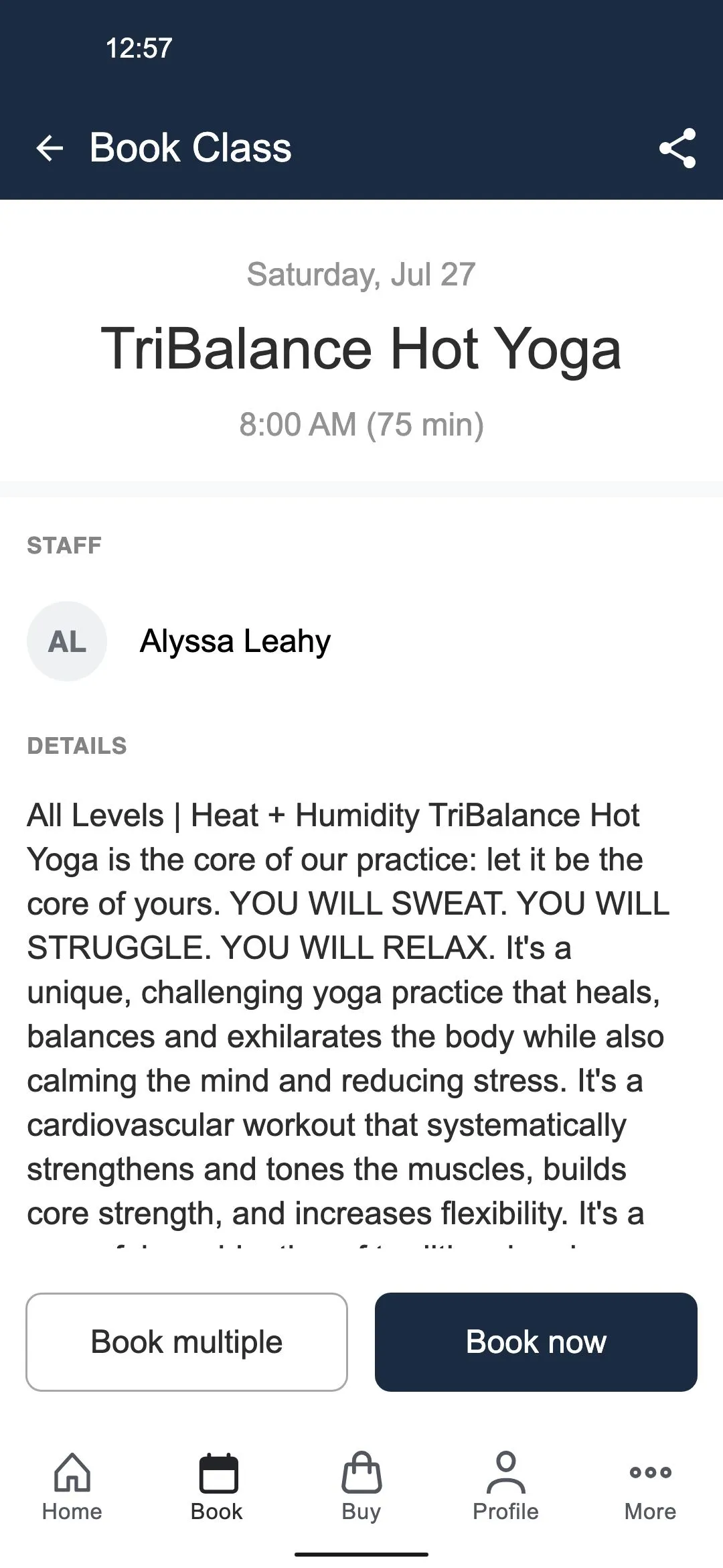 Tribalance Yoga | Indus Appstore | Screenshot