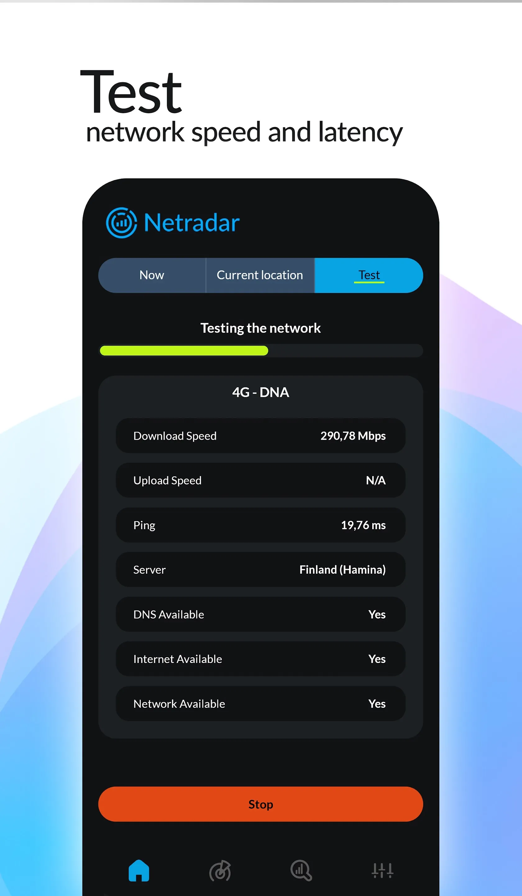 Netradar network analysis | Indus Appstore | Screenshot