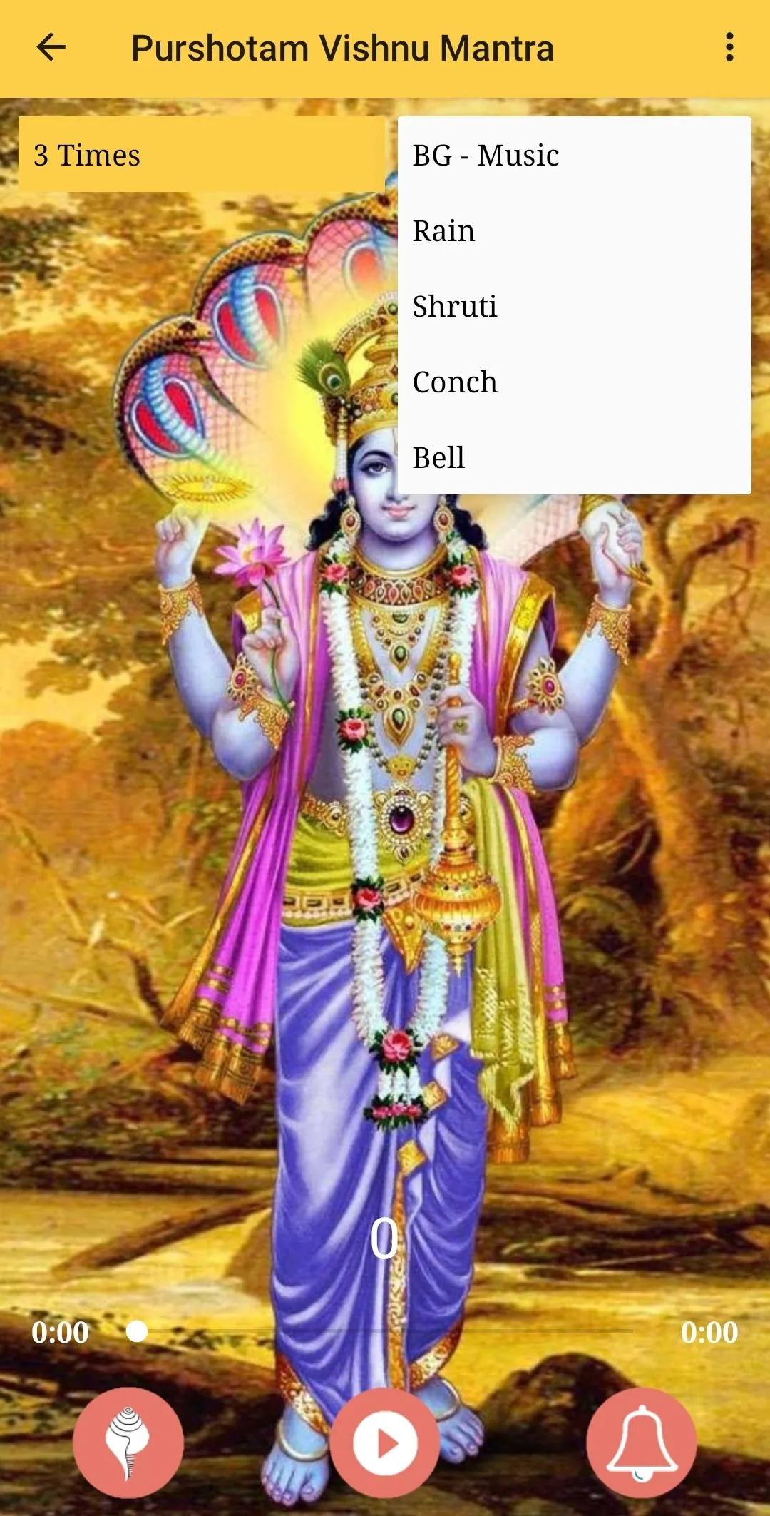 Lord Vishnu Mantra | Indus Appstore | Screenshot