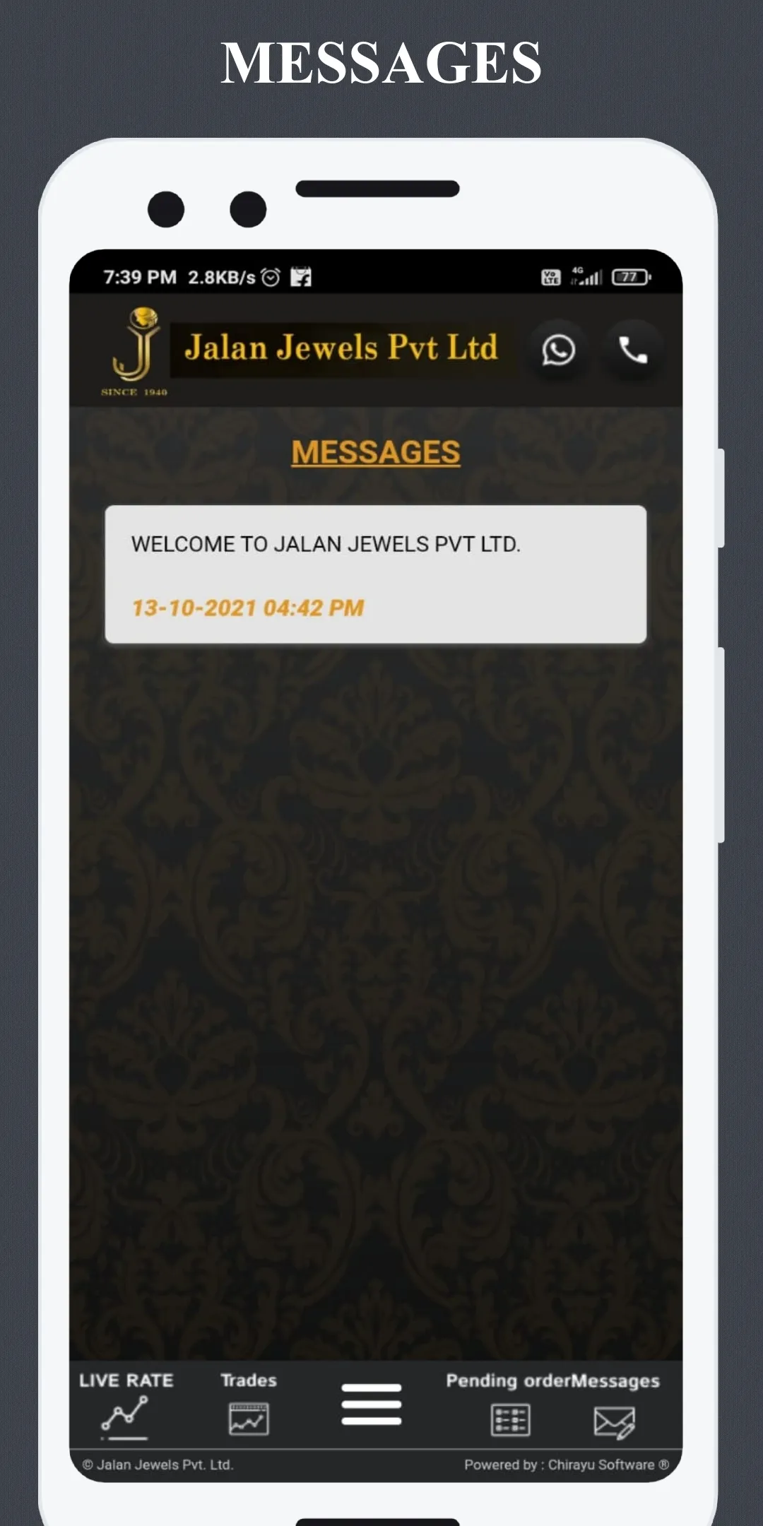 Jalan Jewels Pvt Ltd | Indus Appstore | Screenshot