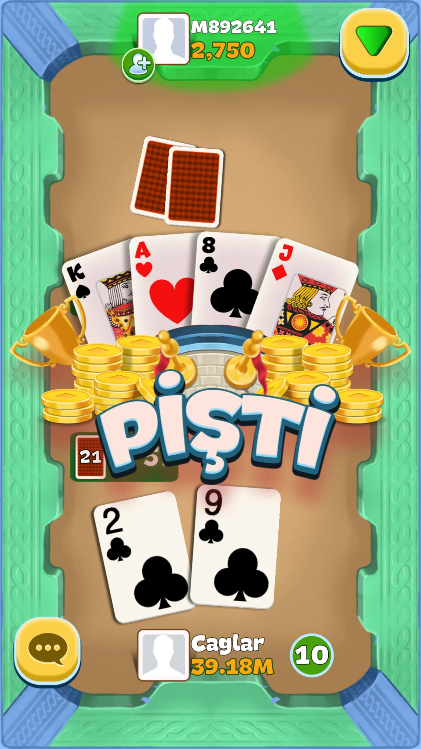 Pişti Master - Gerçek İnsanlar | Indus Appstore | Screenshot